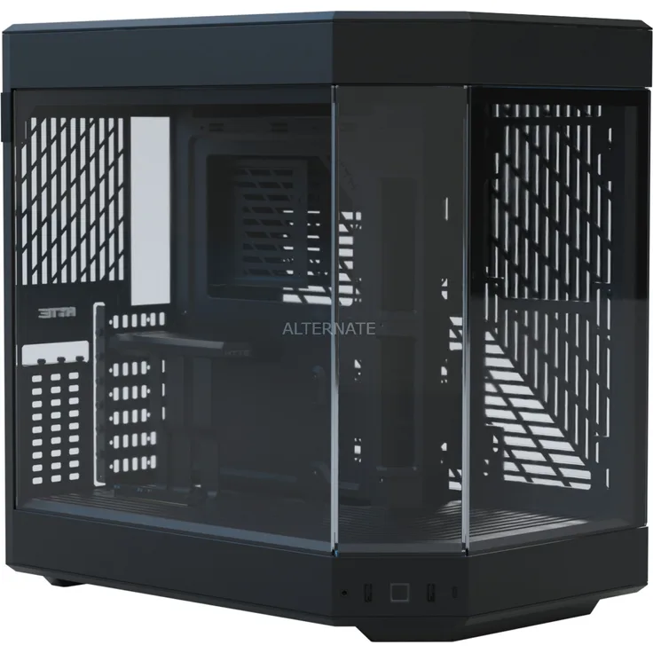 HYTE Y60 Tower-Gehäuse, schwarz, Tempered Glass