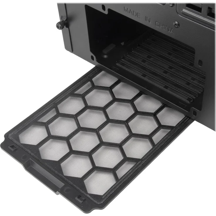 SilverStone SST-SEQ1B Tower-Gehäuse, schwarz – Bild 5