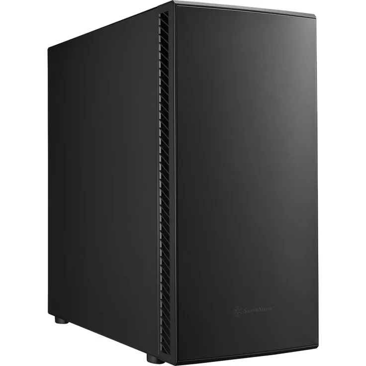 SilverStone SST-SEQ1B Tower-Gehäuse, schwarz
