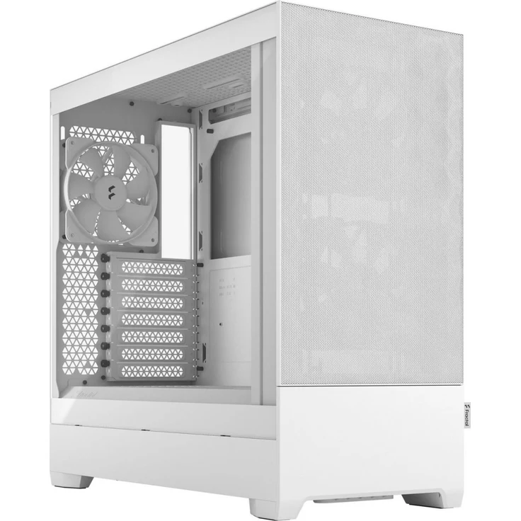 Fractal Design Pop Air - TG White Clear Tint (Midi-Tower-Gehäuse, mit Seitenfenster aus Glas) – Bild 1