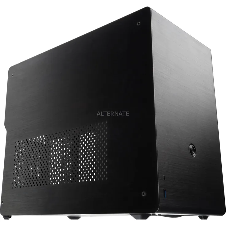 RAIJINTEK OPHION M EVO ALS Tower-Gehäuse, schwarz, Seitenteil aus Aluminium