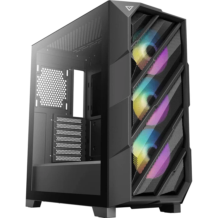 Geh Antec Gamer Dark Phantom DP503 Midi Tower schwarz ret – Bild 1