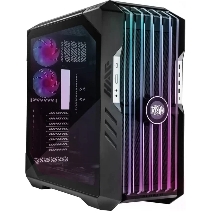 Cooler Master HAF 700 EVO PC-Gehäuse – Big-Tower mit 5 x vorinstallierten Lüftern, E-ATX-Kompatibilität, drehbare Kühlerhalt – Bild 1