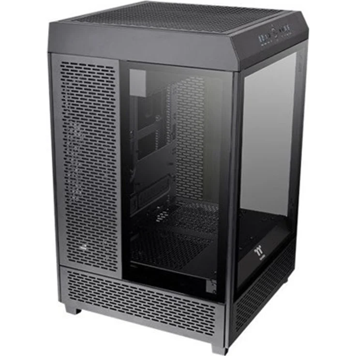 Thermaltake The Tower 500 Black Tower-Gehäuse, schwarz, Tempered Glass – Bild 2