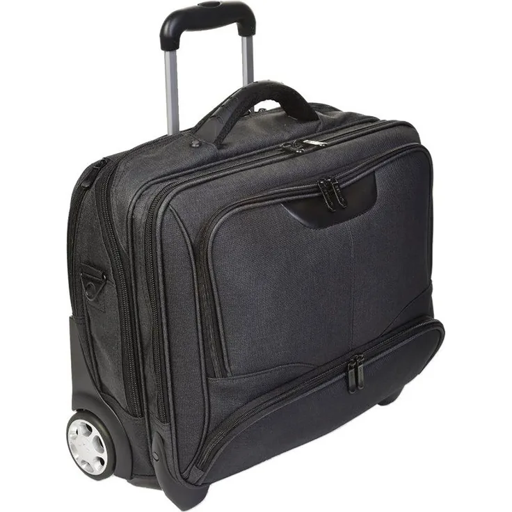 Dermata Business Laptop Trolley Office Case 17 Zoll Schwarz