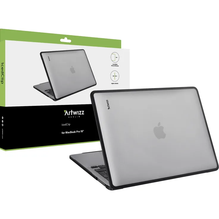 ARTWIZZ IcedClip Transluzente Schutz Hülle Case MacBook Pro M1 2021 Transluzent, MacBook Pro 16