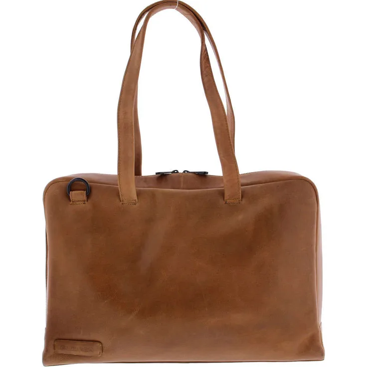 Plevier PURE DORSET Leder Business Shopper 15,6 Zoll Taupe