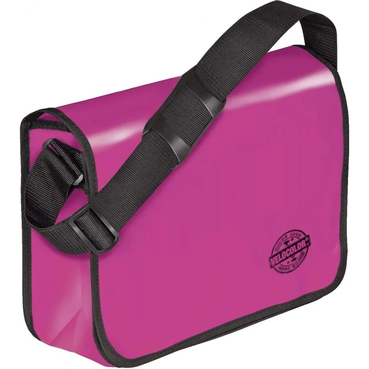 Veloflex VELOCOLOR Umhängetasche - 375 x 315 x 110 mm, LKW-Plane, pink