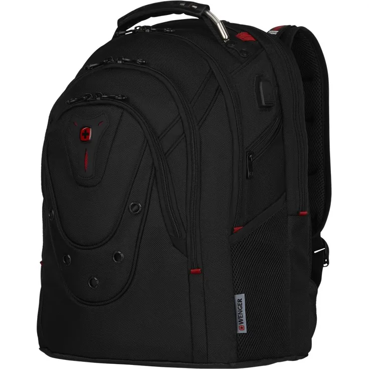 Wenger IBEX Deluxe - Notebook-Rucksack - 43.2 cm - 14 Zoll - 17 Zoll - Schwarz