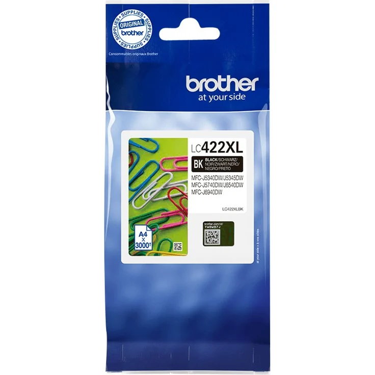 Brother Tintenpatrone LC-422XLBK Schwarz (ca. 3000 Seiten) - Preisvergleich – Bild 1