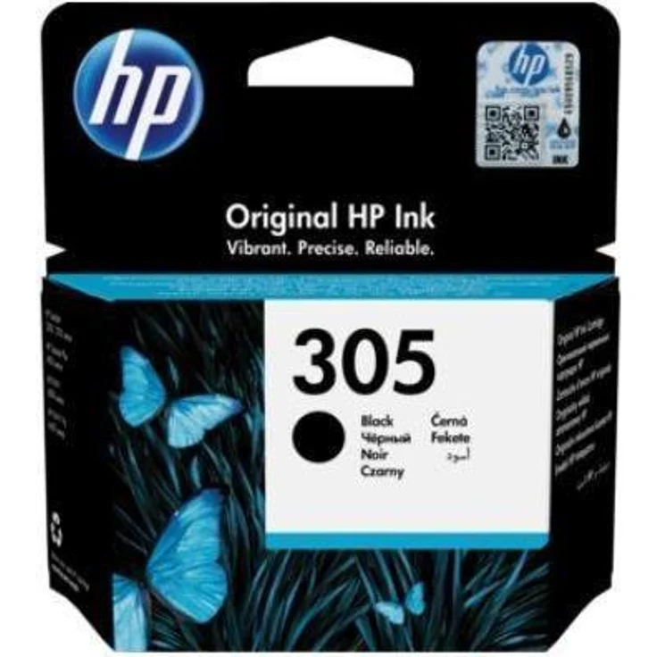 HP 305 - 2 ml - Schwarz - Original - Tintenpatrone - für Deskjet 1255, 23XX, 27XX, DeskJet Plus 41XX, Envy 60XX, ENVY Pro 64XX - Preisvergleich – Bild 1