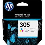 Hewlett Packard HP Tintenpatrone Nr. 305 Multipack C-M-Y (ca. 100 Seiten), 3YM60AE