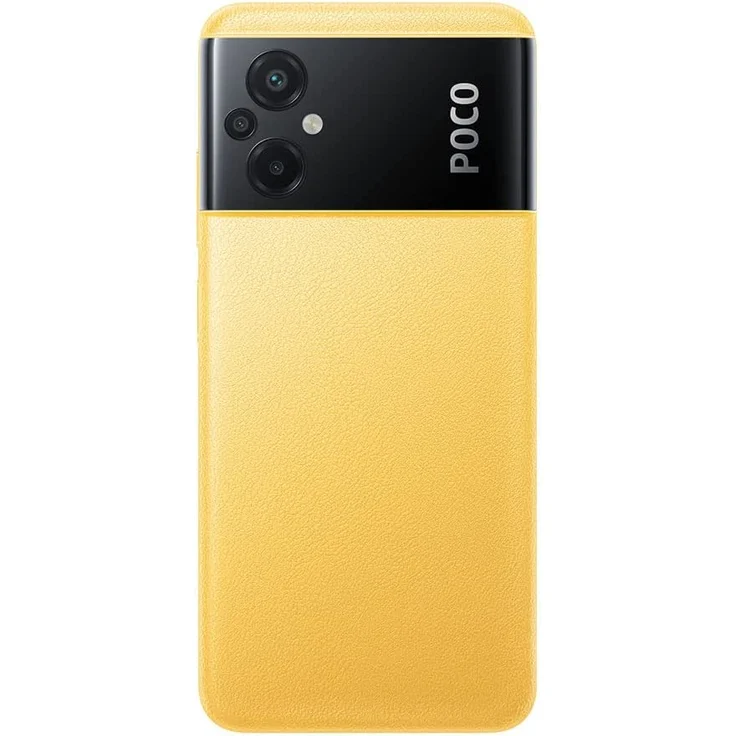 Xiaomi POCO M5 Smartphone 16,713cm (6,58 Zoll) IPS-Display, 128GB interner Speicher, 4GB RAM, Dual-SIM, Android 12, Gelb – Bild 3
