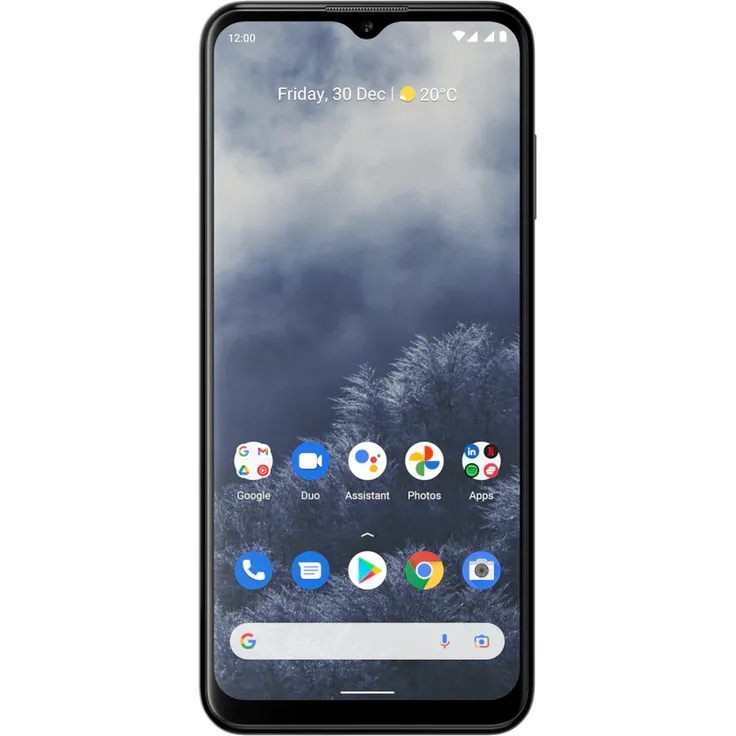 Nokia G60 5G Smartphone 16,713cm (6,58 Zoll) IPS-Display, 128GB interner Speicher, 4GB RAM, Dual-SIM, Android 12, Pure Black – Bild 1