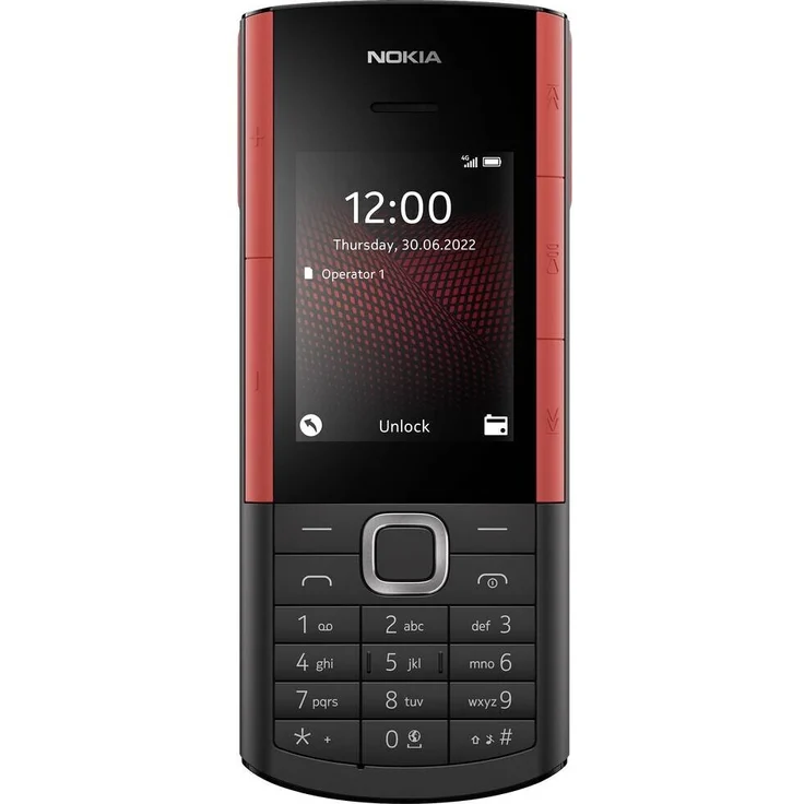 Nokia 5710 XpressAudio Blockhandy 6,096cm (2,4 Zoll) TFT-Display, Rot – Bild 1