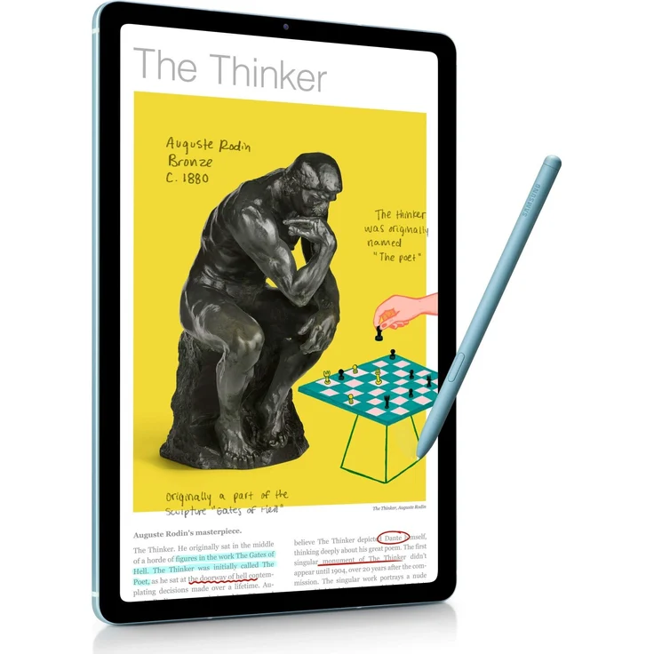 Samsung Galaxy Tab S6 Lite (2022 Edition) Full-HD-Auflösung 10,4 Zoll, WLAN-Tablet, Octa-Core, 4 GB RAM, 64 GB Speicher, Android, Angora Blue (SM-P613NZBADBT) – Bild 18