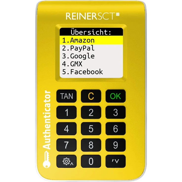 Reiner SCT Authenticator – Hardware für Zwei-Faktor-Authentisierung, TOTP-Generator für ultimativen Schutz Ihrer Accounts – Bild 2