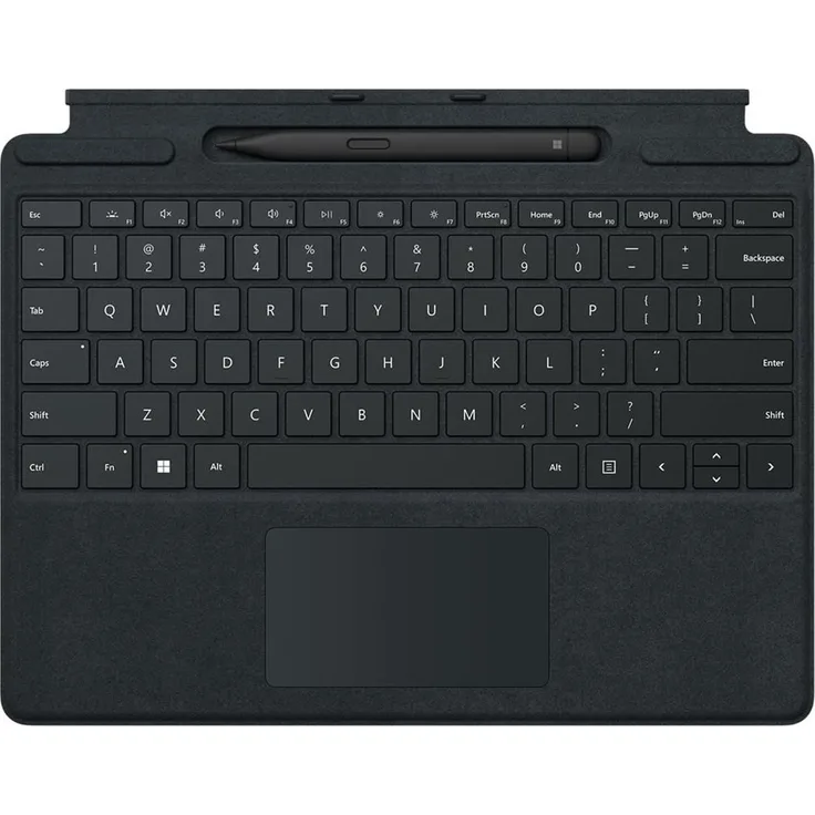 Microsoft Surface Pro Signature Keyboard, deutsch mit Slim Pen 2, schwarz (8X6-00005)