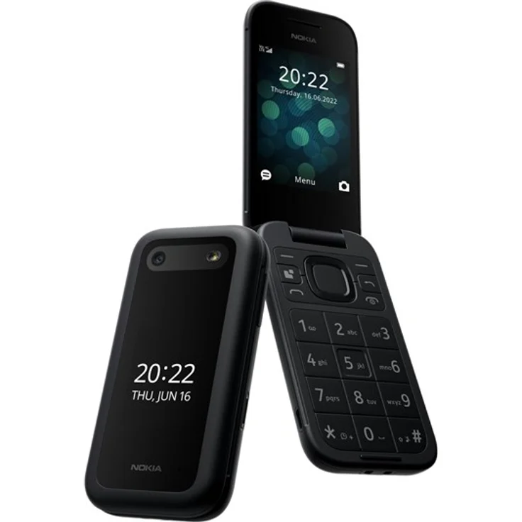 Nokia 2660 4G Klapphandy, Black – Bild 1