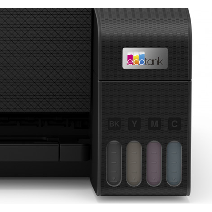Epson EcoTank ET-2812 - Multifunktionsdrucker - Farbe - Tintenstrahl - nachfüllbar - A4 (Medien) - bis zu 10 Seiten-Min. (Drucken) - 100 Blatt - Wi-Fi - Schwarz – Bild 3