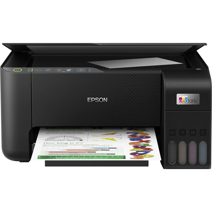 Epson EcoTank ET-2812 - Multifunktionsdrucker - Farbe - Tintenstrahl - nachfüllbar - A4 (Medien) - bis zu 10 Seiten-Min. (Drucken) - 100 Blatt - Wi-Fi - Schwarz – Bild 10