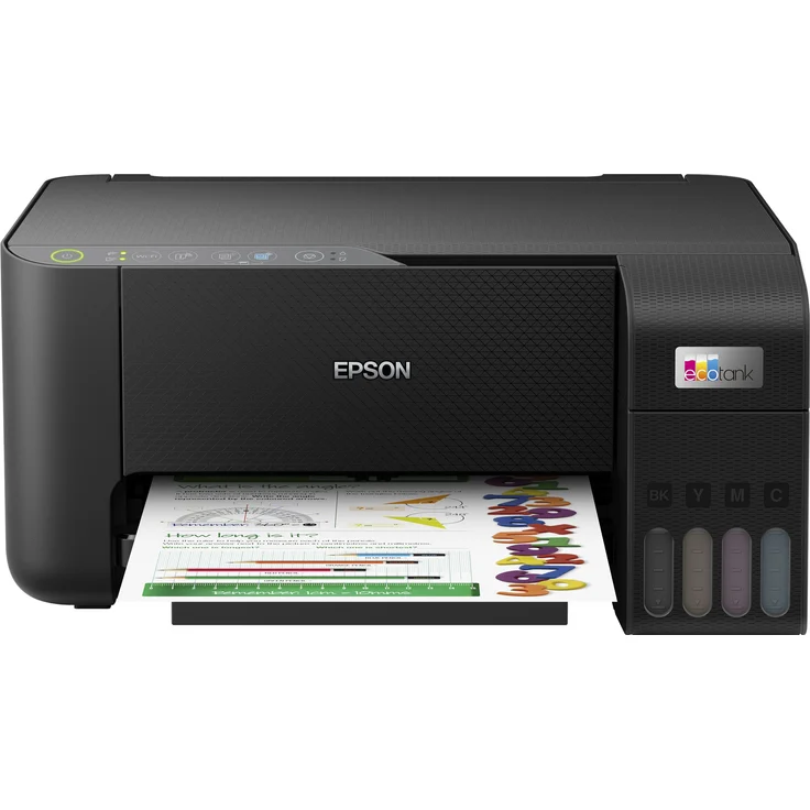 Epson EcoTank ET-2812 - Multifunktionsdrucker - Farbe - Tintenstrahl - nachfüllbar - A4 (Medien) - bis zu 10 Seiten-Min. (Drucken) - 100 Blatt - Wi-Fi - Schwarz – Bild 11