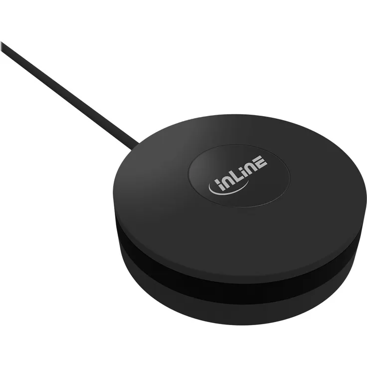 INLINE SmartHome IR Control Center - Zentrale Steuerung - kabellos - 802.11b-g-n, Infrarot - 36 - 56 Khz - Schwarz