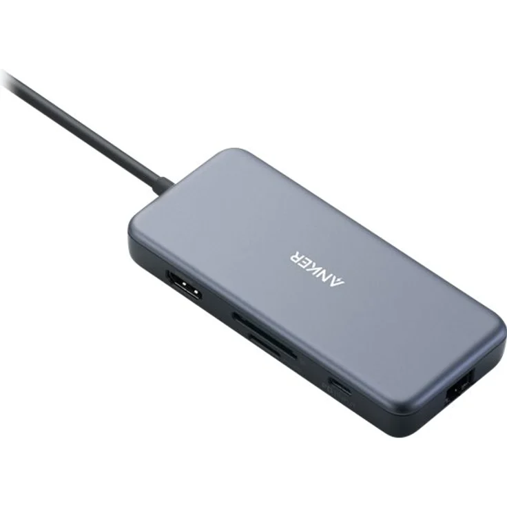 Anker PowerExpand+ 7-in-1 USB-C PD Ethernet Hub, Grau (A83520A1) – Bild 5