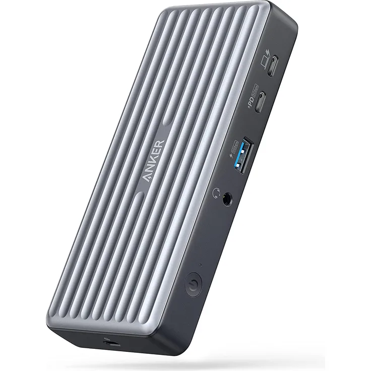 Anker PowerExpand 9-in-1 USB-C PD Dock, Grau (A83943A3)