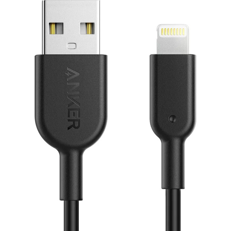 Anker 321 USB-A to Lightning Cable, 0,9 m, schwarz (A8432012)