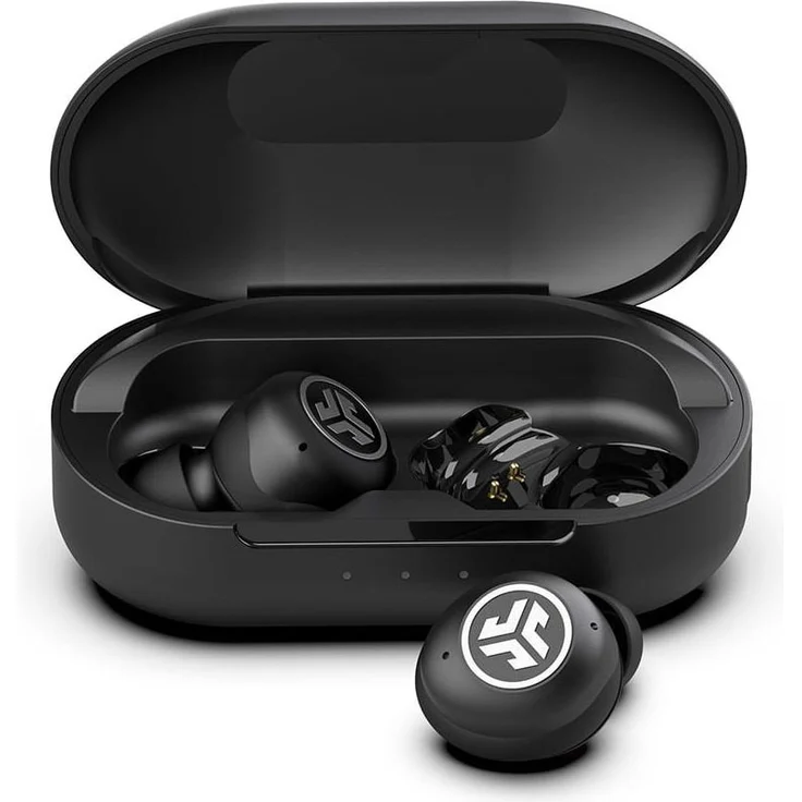 JLAB JBuds Air Pro True Wireless In-Ear-Kopfhörer mit Mikrofon, Bluetooth, spritzwassergeschützt, schwarz – Bild 4