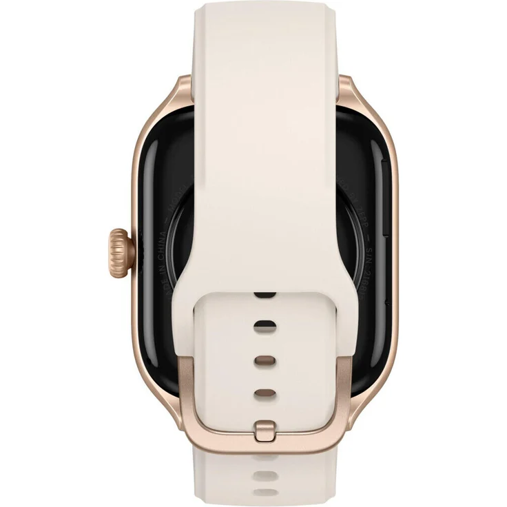Amazfit GTS 4 Smartwatch GPS, Damen, Einheitsgröße, Kunststoffarmband, Misty White – Bild 6