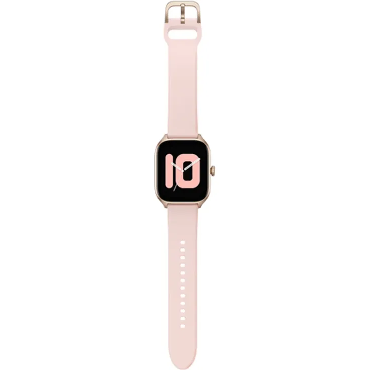Amazfit GTS 4 Smartwatch GPS, Damen, Einheitsgröße, Kunststoffarmband, Rosebud Pink – Bild 5
