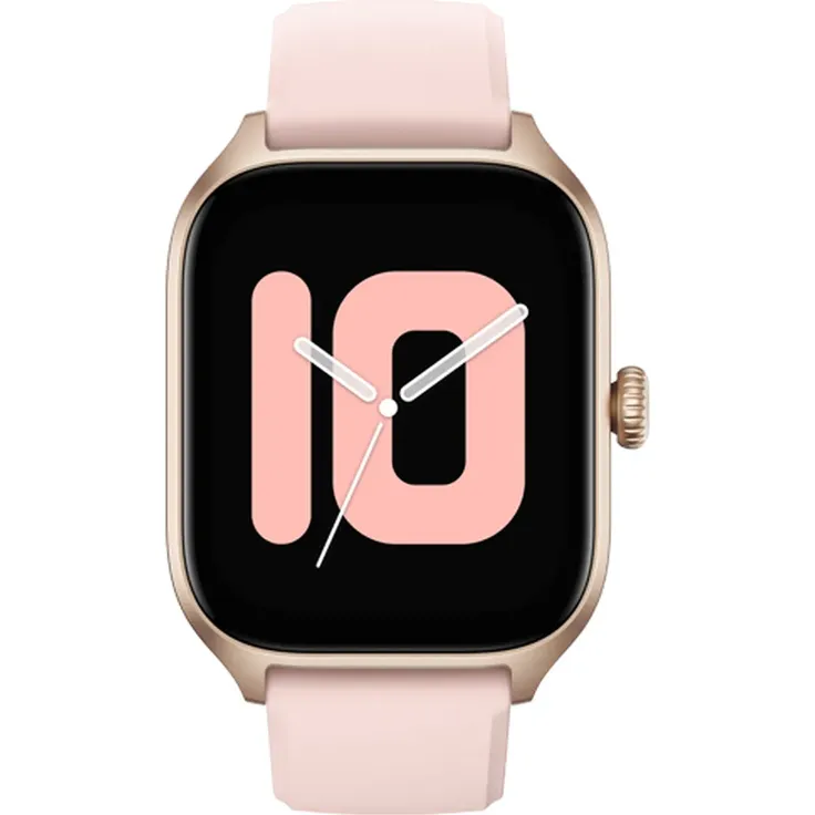 Amazfit GTS 4 Smartwatch GPS, Damen, Einheitsgröße, Kunststoffarmband, Rosebud Pink – Bild 2