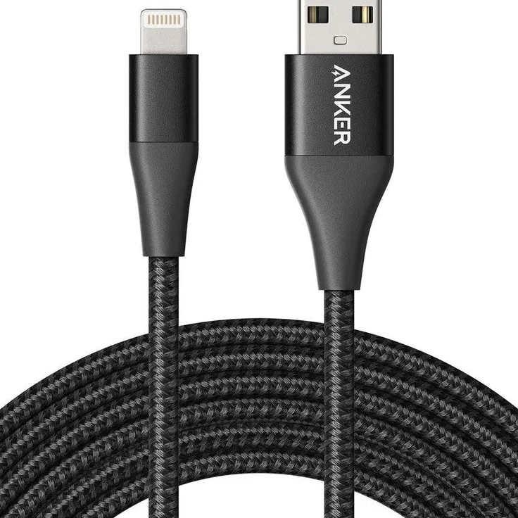 Anker 551 USB-A to Lightning Cable, 3 m, schwarz (A8454012)