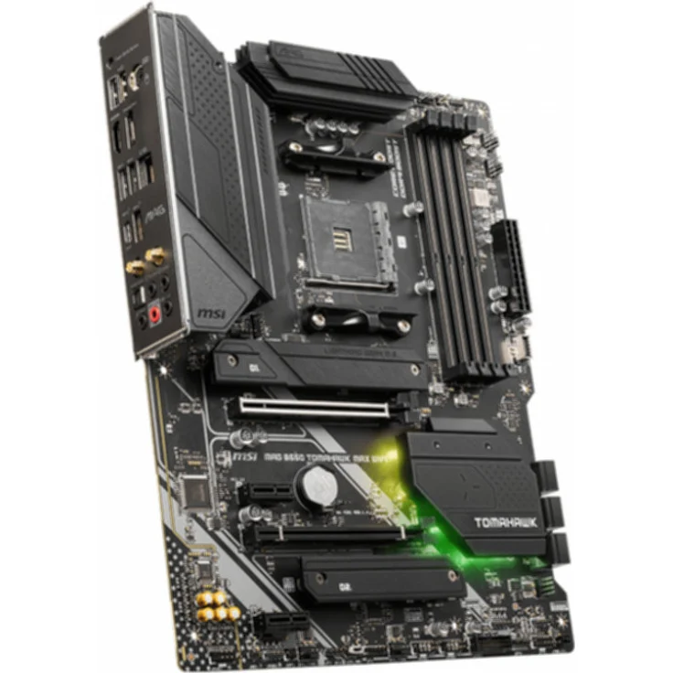 MSI MAG B550 TOMAHAWK MAX WIFI - AMD - Sockel AM4 - 3rd Generation AMD Ryzen™ 3 - 3rd Generation AMD Ryzen 5 - 3rd Generation AMD Ryzen™ 7 - 3rd... - DDR4-SDRAM - 128 GB - DIMM (7C94-043R) – Bild 4