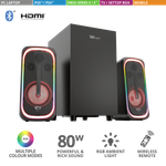 Trust GXT 635 Rumax Multiplatform RGB 2.1 Speaker Set 23927