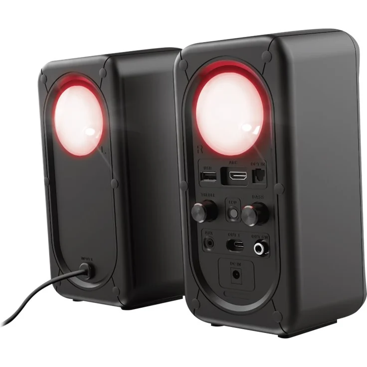 Trust GXT 635 Rumax Multiplatform RGB 2.1 Speaker Set 23927 – Bild 8