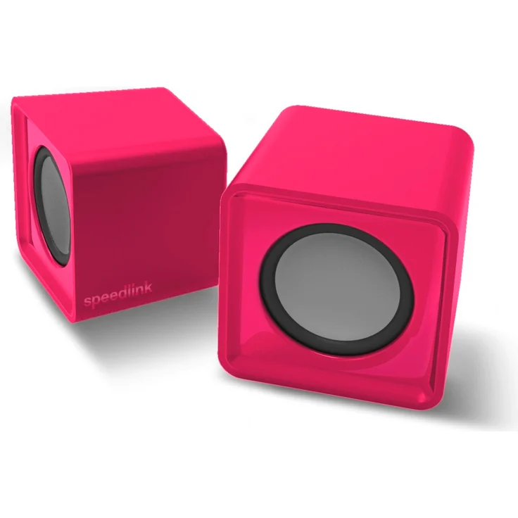 Speedlink TWOXO Stereo Lautsprecher Pink – Bild 2