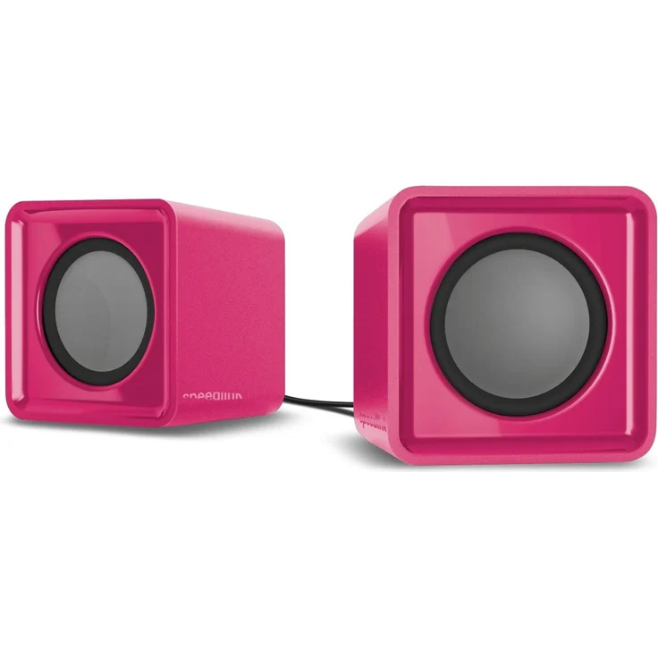 Speedlink TWOXO Stereo Lautsprecher Pink – Bild 4