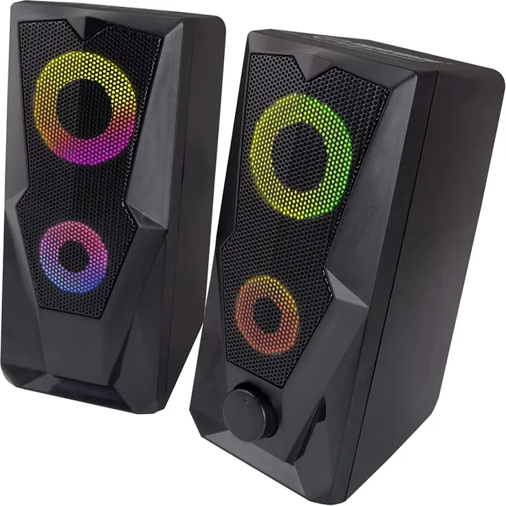 ESPERANZA EGS103 Speakers 2.0 USB LED 6 W Black