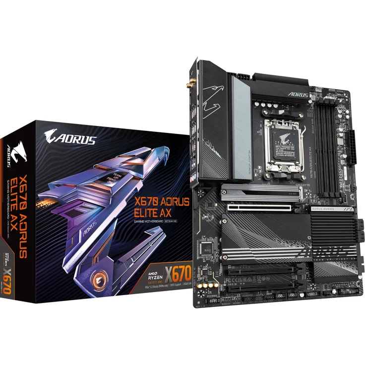GIGABYTE X670 AORUS Elite AX – Bild 1