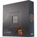 AMD Ryzen 5 7600X, 6 Kerne (12 Threads) 4,70 - 5,30 GHz, Boxed (100-100000593WOF)