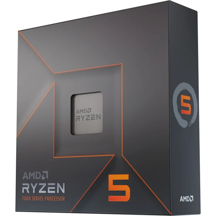AMD Ryzen 5 7600X, 6 Kerne (12 Threads) 4,70 - 5,30 GHz, Boxed (100-100000593WOF) – Bild 1
