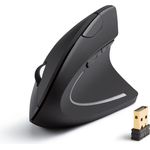 Anker 2.4G Wireless Vertikale Ergonomische Optische Maus Vertical Ergonomic Optical Mouse Kabellos für Windows und Mac OS, USB, 800/1200/1600 DPI, 5 Tasten