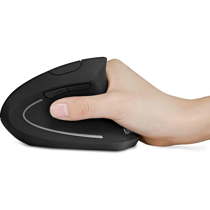 Anker 2.4G Wireless Vertikale Ergonomische Optische Maus Vertical Ergonomic Optical Mouse Kabellos für Windows und Mac OS, USB, 800/1200/1600 DPI, 5 Tasten – Bild 3