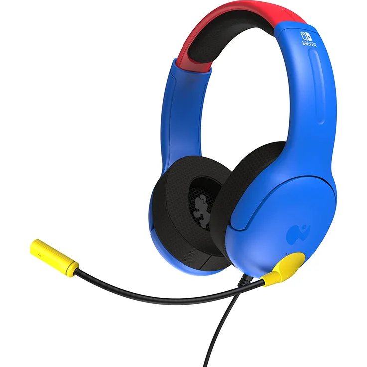 PDP Headset LVL40 Airlite Mario Edition für Nintendo Switch
