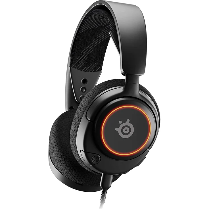 SteelSeries Arctis Nova 3 - Multi-System Gaming-Headset - Hi-Fi-Treiber - 360° Surround-Sound - RGB-Beleuchtung - Memory Foam – Bild 1