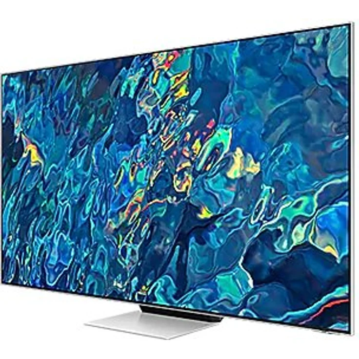 Samsung QE55QN95BAT 138 cm (55 Zoll) Neo QLED Mini LED Smart TV (Ultra HD, HDR10+ Adaptive, HDR10+, HDR10, HLG, Mini LED) Twin-HD-Triple-Tuner (Sat, Antenne, Kabel) Modelljahr 2022 Energieklasse G (EU-Modell) – Bild 2