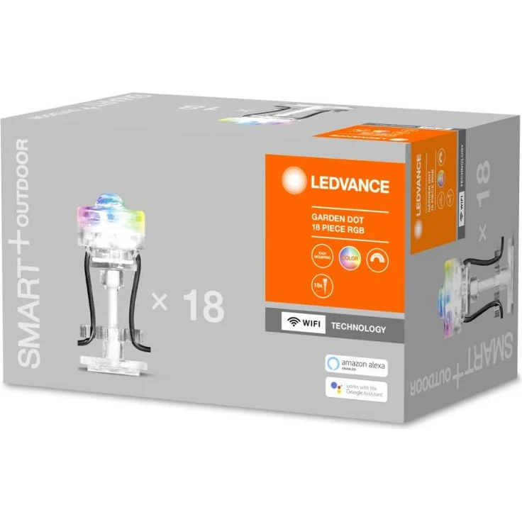 LEDVANCE Wifi SMART+ Outdoor Garden Dot Mini LED Gartenleuchte RGBW mehrfarbig 18 Basis – Bild 8